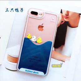 苹果系列7plus皇冠流沙手机壳 液体流动iphone6s壳套批发零售