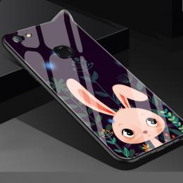 森林兔子玻璃手机壳